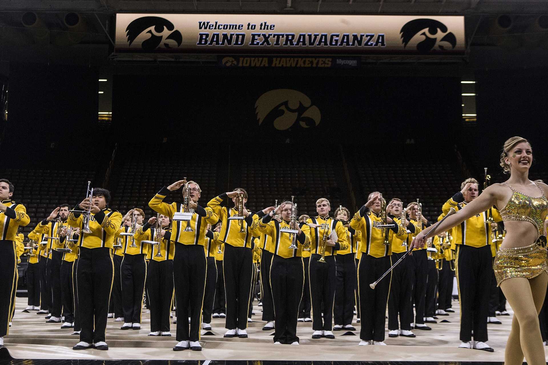 Photos Hawkeye Marching Band Extravaganza The Daily Iowan