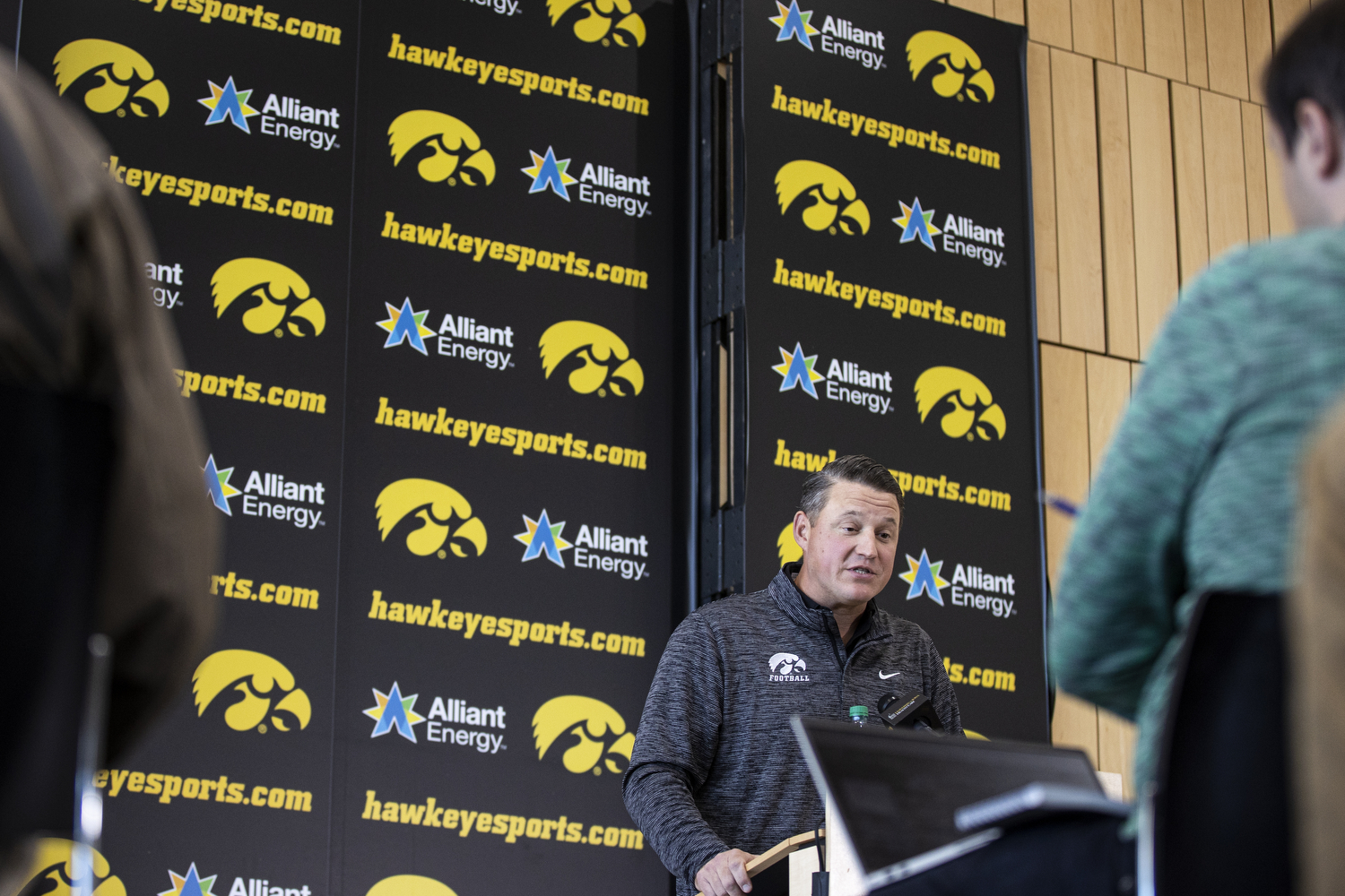 Photos Iowa Football Coordinators Press Conference The Daily Iowan