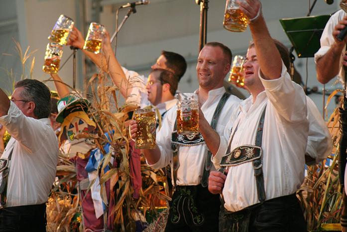 Oktoberfest+pours+its+happy+head