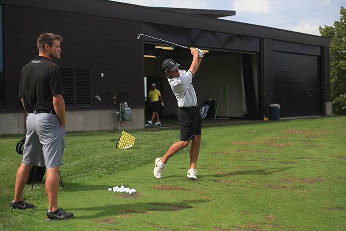 Iowa+golfer+Jack+Homgern+practices+his+swing+during+practice+at+Finkbine+on+Thursday%2C+Sept.+17%2C+2015.+Each+golfer+has+their+own+person+swing+thats+different+from+any+other+one+golfers+swing.+%28The+Daily+Iowan%2FMargaret+Kispert%29