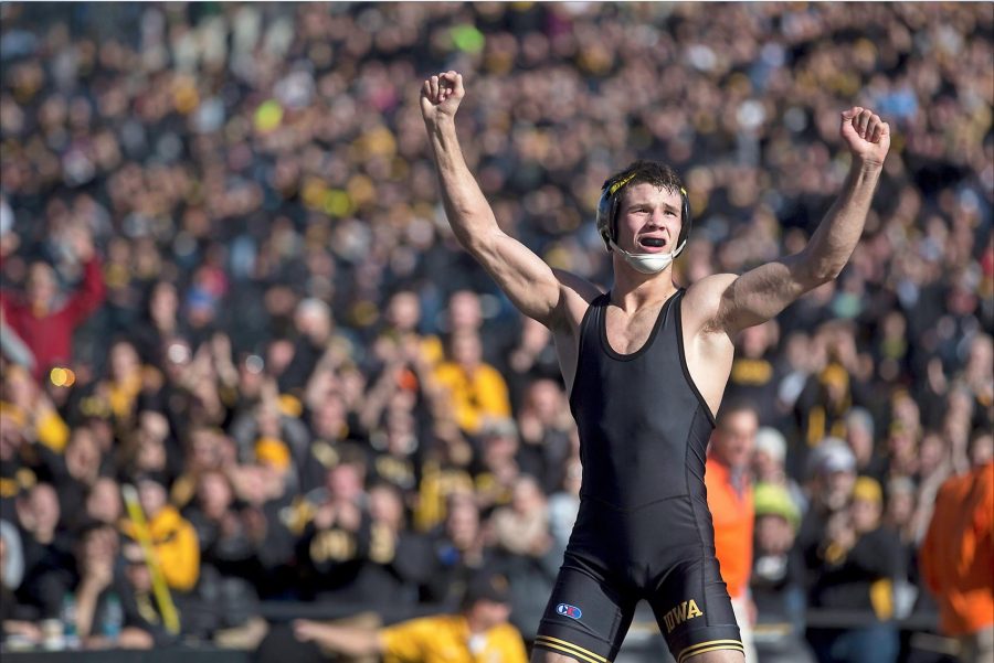 Wrestlers come up big on big day