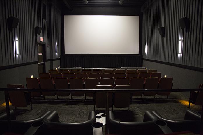 FILE- In this file photo the screen at FilmScene will be supplemented with an additional screen due to delays of the Chauncey Tower development. FilmScene has plans to add a 40 seat theater where the current gallery resides. FilmScene is located at  118 E College St in Iowa City, Iowa. (File Photo/The Daily Iowan)
