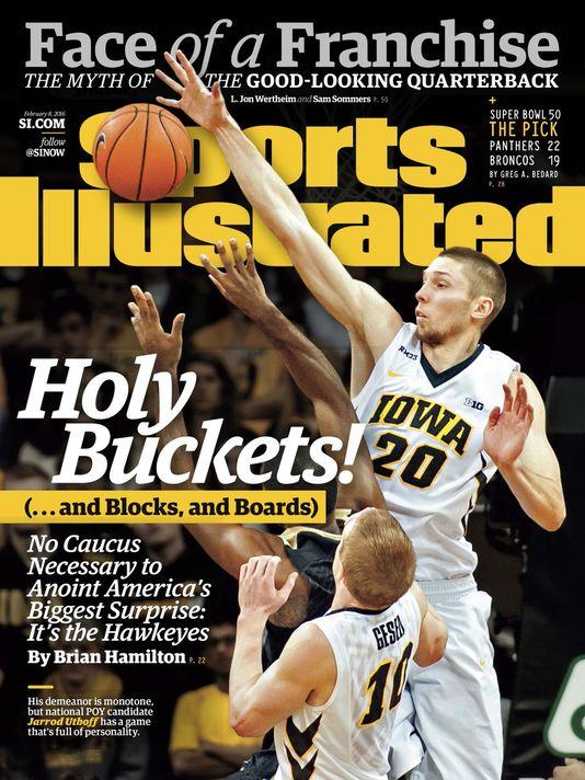 The regional cover of Sports Illustrated, featuring the Iowa Hawkeyes. (Photo: Courtesy/Sports Illustrated)