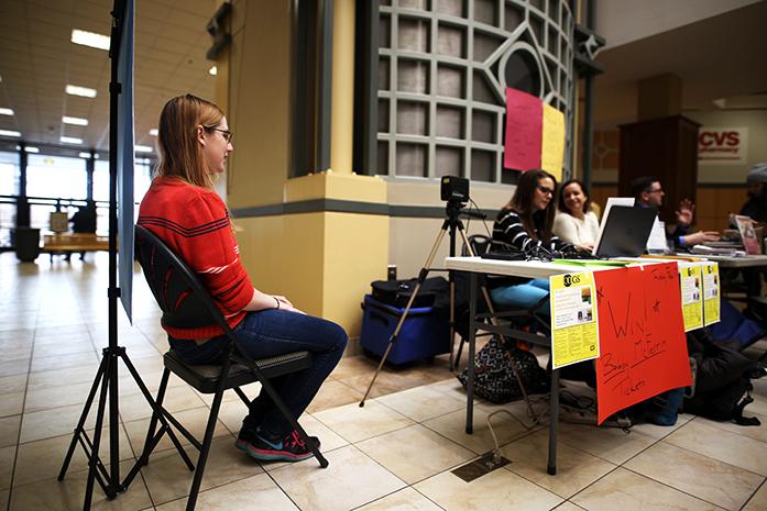 A COGS International Student and Community ID Event in the Old Capitol Mall common area offered ID applications Feb. 10 and 11, from 11 a.m. to 1 p.m. IDs cost $8.00 and will be mailed to you in Iowa City. (The Daily Iowan/Mary Mathis)