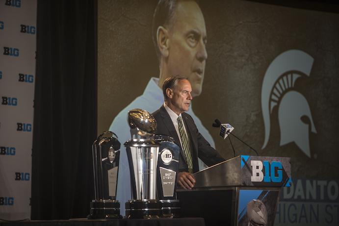 Big Ten Media Days: Michigan State head coach Mark Dantonio's presser