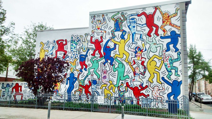 Walk It Out in Keith Harings footsteps