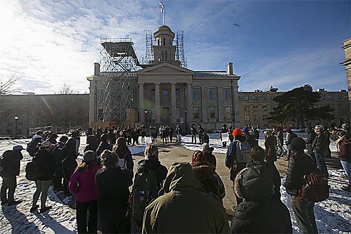 Protest rails against DeVos