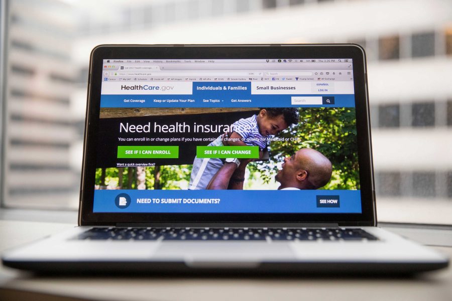 This Thursday, Feb. 9, 2017 photo shows the HealthCare.gov website, where people can buy health insurance, displayed on a laptop computer screen in Washington. Millions of Americans will still need to navigate the current federal health care system in the coming months no matter what happens in Congress _ whether the Republican plan to replace “Obamacare” is resurrected in some form after it was pulled on Friday, March 24, 2017, or if it never comes back. (AP Photo/Andrew Harnik)