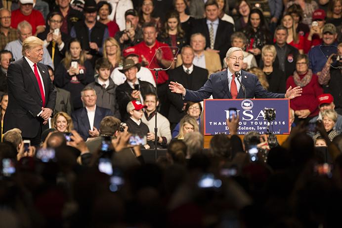 Iowa+Governor+Terry+Branstad+gestures+while+speaking++after+being+appointed+as+Trumps+ambassador+to+China+during+an+event+for+President-Elect+Donald+J.+Trump+and+Vice+President-Elect+Mike+Pence+in+Des+Moines+on+Thursday%2C+Dec.+8%2C+2016.+Trump+and+Pence+are+completing+a+Thank+You+tour+across+the+country.+%28The+Daily+Iowan%2FJoseph+Cress%29