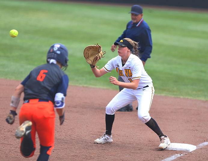 Softball riding a win surge