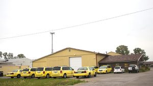 The Yellow Cab of Iowa Citys dispatch is seen on Wednesday, June 28, 2017.