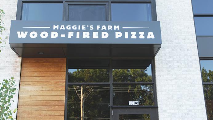 Maggie’s Farm Wood-Fired Pizza is set to open a location in University Heights near the intersection of Melrose and Sunset Streets in August. (Hieu Nguyen/The Daily Iowan) 