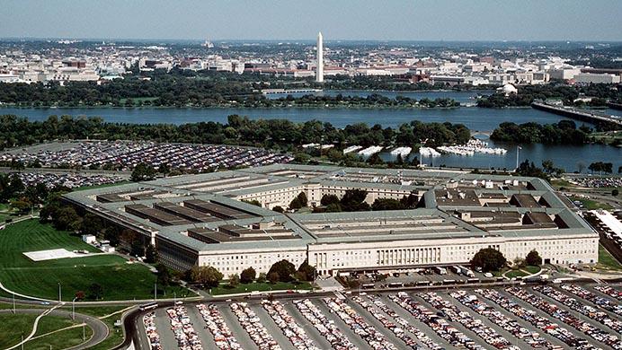 The Pentagon, headquarters of the Department of Defense.  DoD photo by Master Sgt. Ken Hammond, U.S. Air Force.