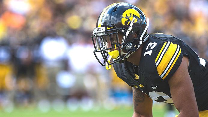 FILE+-+In+this+file+photo%2C+Iowa+defensive+back+Greg+Mabin+waits+for+the+snap+during+the+Iowa%2FMiami+%28Ohio%29+game+in+Kinnick+on+Sept.+3%2C+2016.+Mabin+finished+with+35+career+starts+as+an+Iowa+Hawkeye+and+is+now+playing+with+the+Buffalo+Bills.+%28Anthony+Vazquez%2FThe+Daily+Iowan%2C+file+photo%29