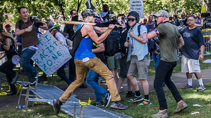 On+Saturday%2C+Aug.+12%2C+2017%2C+white+supremacist+groups+clashed+with+hundreds+of+counter-protesters+during+the+%26quot%3BUnite+The+Right%26quot%3B+rally+in+Charlottesville%2C+Va.+Dozens+were+injured+in+skirmishes+and+many+others+after+a+white+nationalist+plowed+his+sports+car+into+a+throng+of+protesters.+One+counter-protester+died+after+being+struck+by+the+vehicle.+The+driver+of+the+car+was+caught+fleeing+the+scene+and+the+governor+of+Virginia+issued+a+state+of+emergency.+%28Michael+Nigro%2FPacific+Press%2FZuma+Press%2FTNS%29