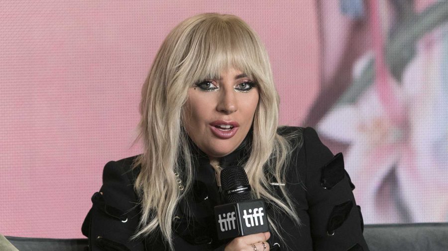 Lady Gaga attends a news conference during the Toronto International Film Festival, at Bell Lightbox in Toronto, Canada, on Sept. 8, 2017. (Hubert Boesl/DPA/Abaca Press/TNS)