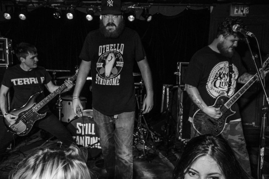 Still Standing performs during a concert at Blue Moose on Saturday October 21, 2017. The show was headlined by the hardcore punk band Knocked Loose. (Nick Rohlman/The Daily Iowan)