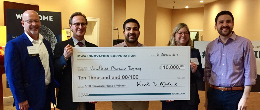Viewpoint Wins the Iowa SBIR Showcase Phase II Pitch Competition. Photo: viewpointmt.com