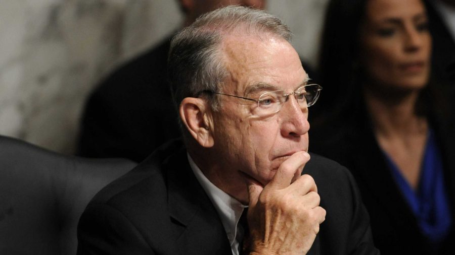 Sen. Chuck Grassley, R-Iowa, at the Senate Judiciary Committee hearing for Elena Kagan before her nomination to be an associate justice of the Supreme Court in a June 29, 2010, file image, in Washington, D.C. (Rafael Suanes/TNS)