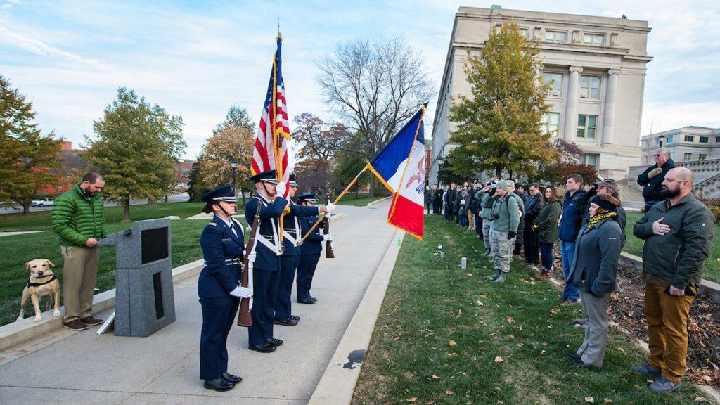 UI honors ‘unsung heroes’ with Veterans Day ceremony