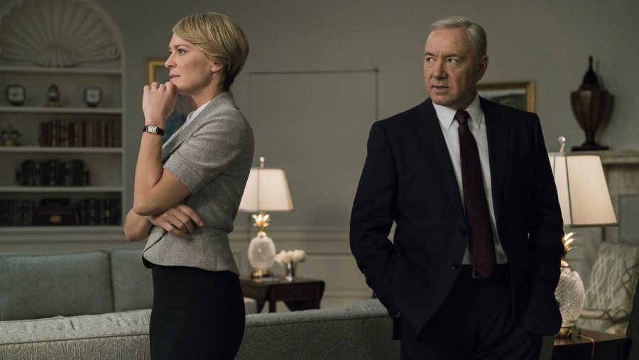 Kevin Spacey and Robin Wright in House of Cards, which will be ending with its upcoming sixth season. (Netflix)