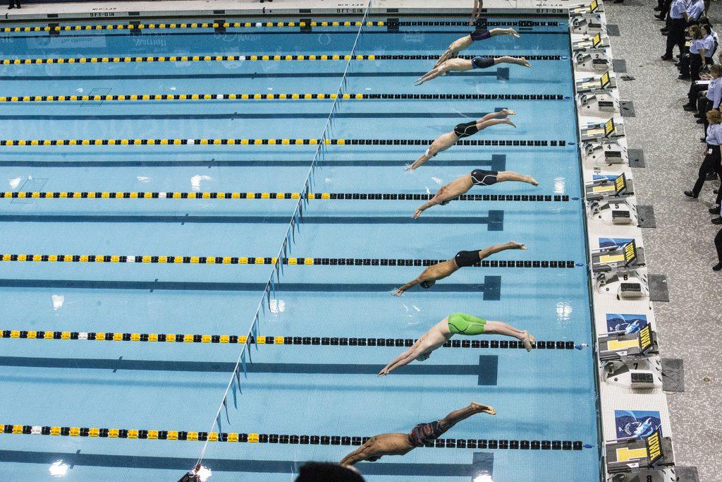 The+Mens+200m+IM+compete+for+the+third+heat+during+the+second+day+of+USA+Swimming+Junior+Nationals+at+the+Campus+Recreation+and+Wellness+Center+on+Thursday%2C+Dec.+7%2C+2017.+Both+mens+and+womens+swimming+will+compete+until+Dec.+9.+%28Ben+Allan+Smith%2FThe+Daily+Iowan%29