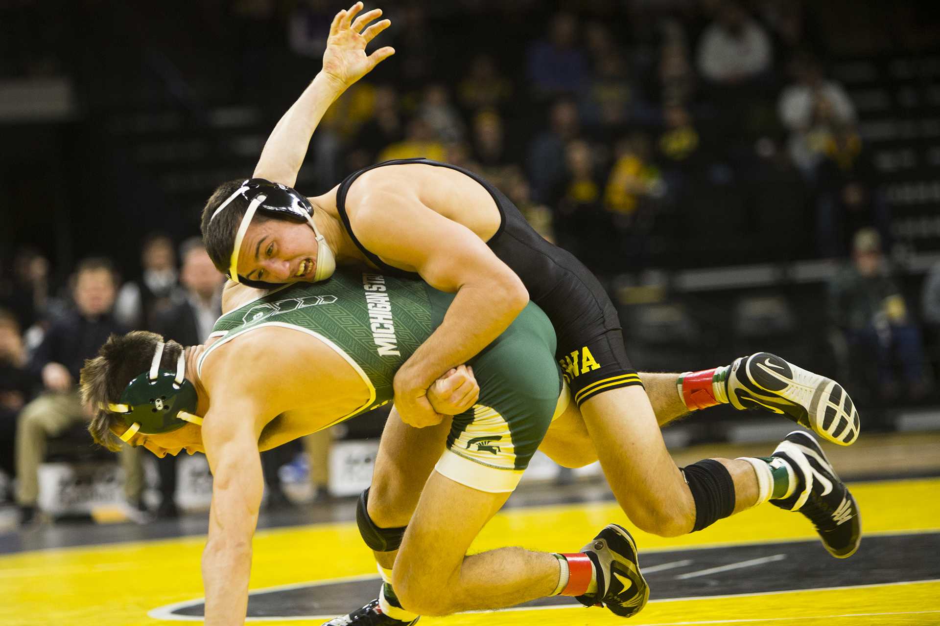 Photos Iowa wrestling vs. Michigan State (01/05/18) The Daily Iowan