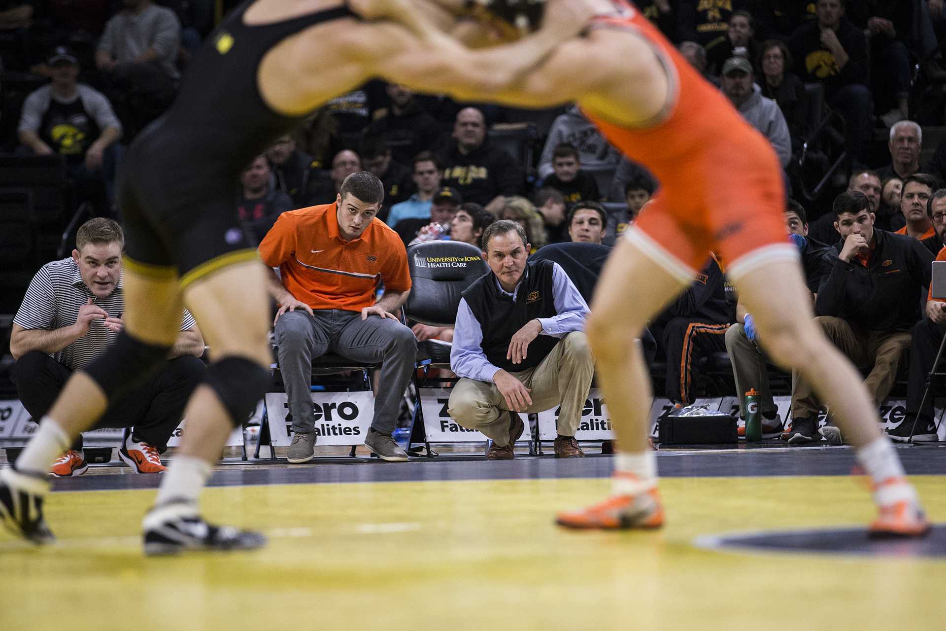 Photos Iowa Wrestling vs. Oklahoma State The Daily Iowan