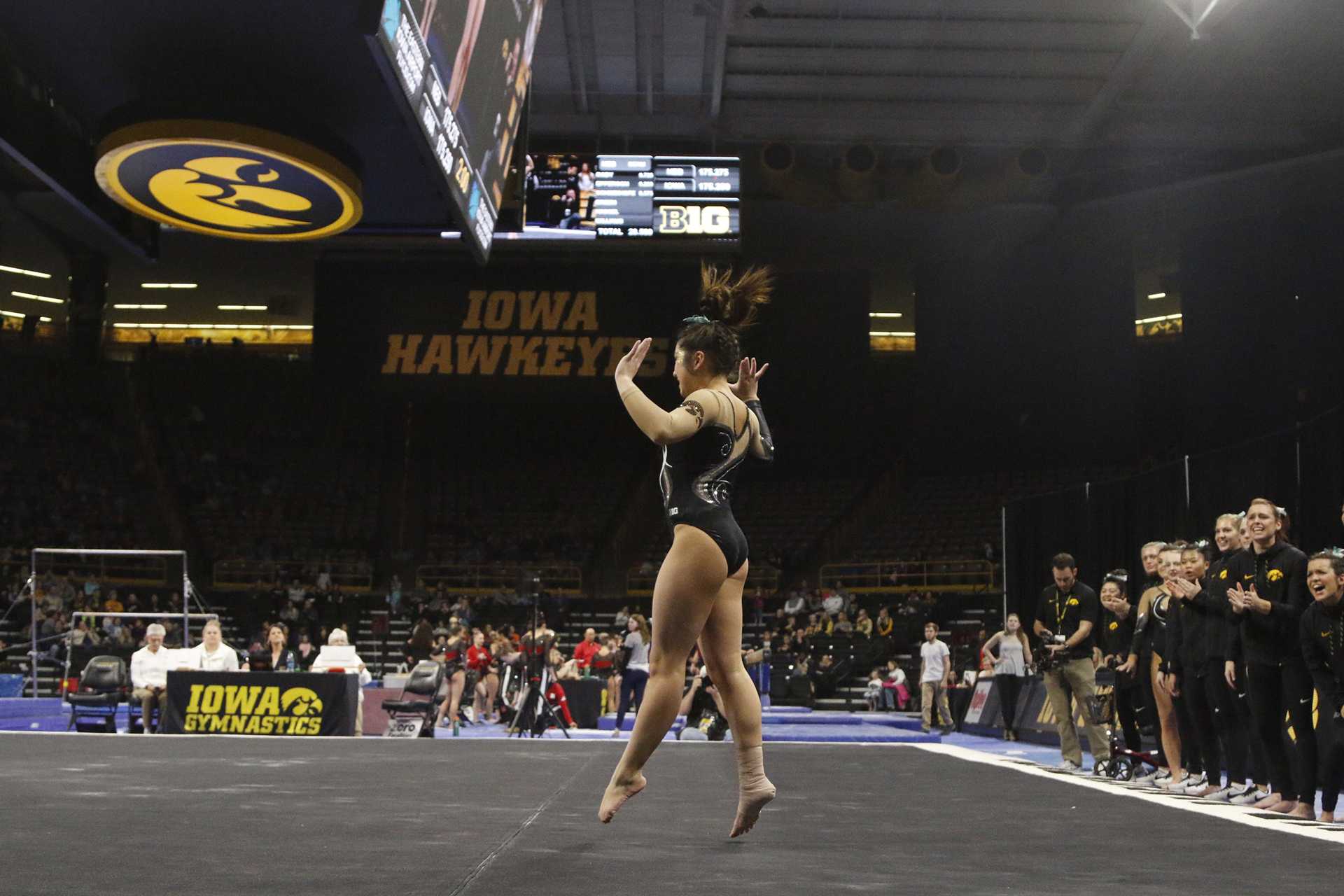 Photos Iowa women's gymnastics vs. Nebraska The Daily Iowan