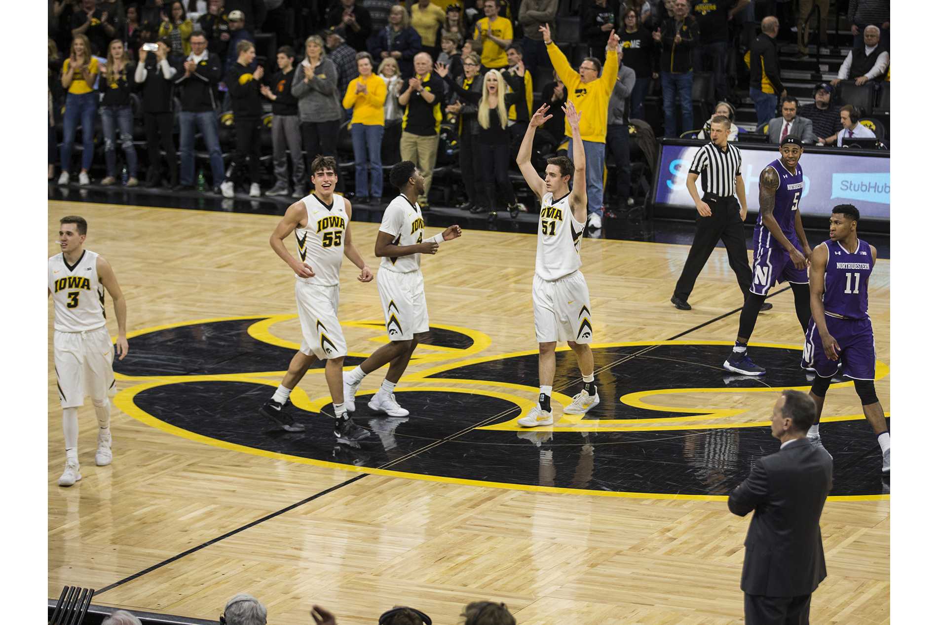 Photos: Iowa Men's Basketball Vs. Northwestern (Senior Day) - The Daily ...