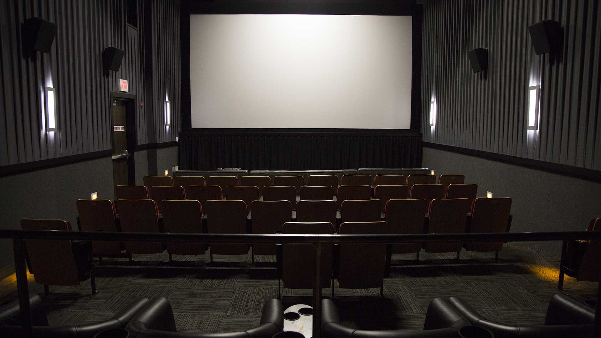 The theatre at FIlm Scene is seen on Dec. 9, 2015. (File Photo/The Daily Iowan)
