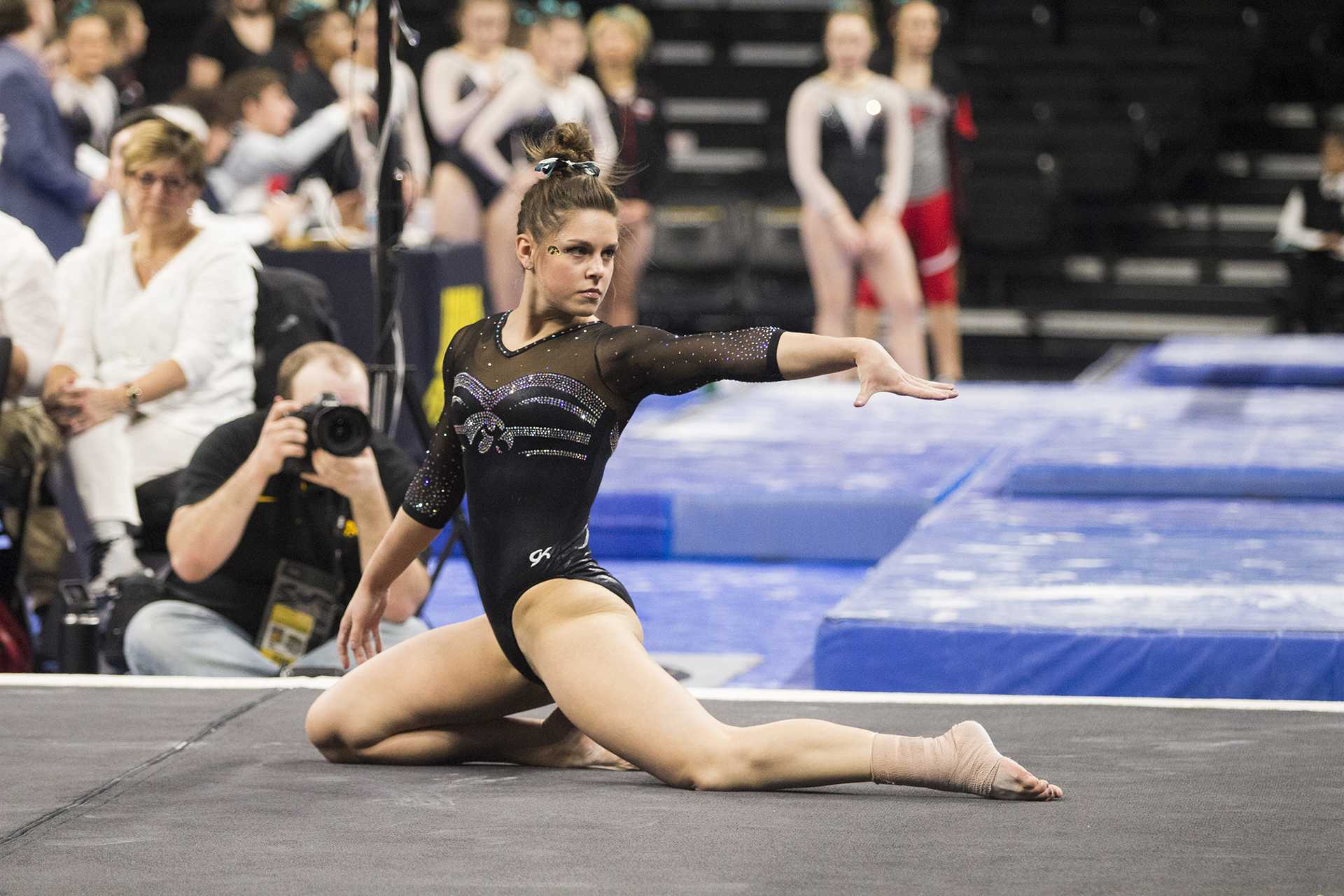 Photos: Iowa women's gymnastics vs SEMO - The Daily Iowan