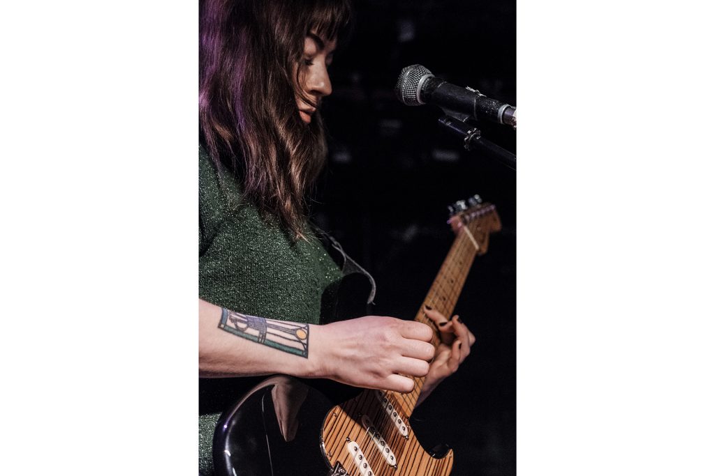 Younger performs at Gabe’s in Iowa City on Wednesday, April 4, 2018. The show was one of a variety of events during the second day of the Mission Creek festival. (Nick Rohlman/The Daily Iowan)