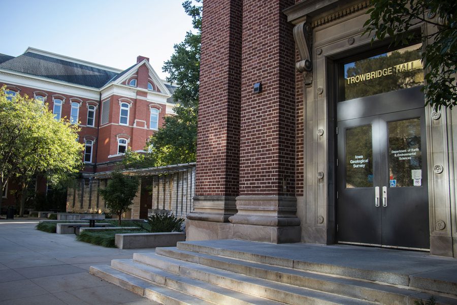 Trowbridge Hall is seen on Tuesday, Sept. 11, 2018. The Department of Geographical and Sustainability Sciences created a new geoinformatics program to help students work on their bachelor's and master's degree at the same time. 