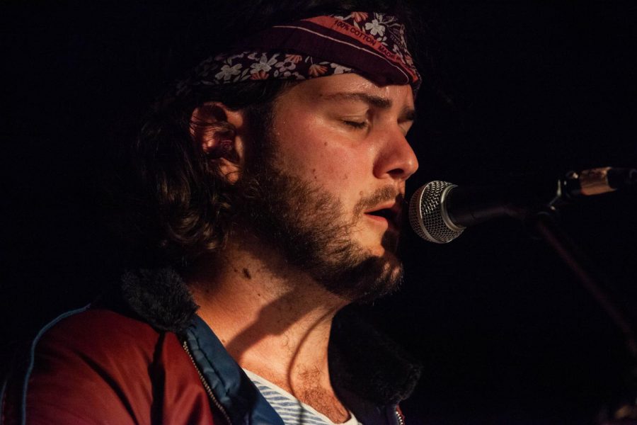 Clayton Ryan of The Copper Smoke Trials sings during a concert at The Blue Moose on Thursday, September 6, 2018. 