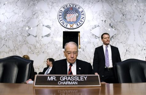 Senate Judiciary Committee Chairman Chuck Grassley looks on before the confirmation hearings of Supreme Court nominee Brett Kavanaugh before the Senate Judiciary Committee on Capitol Hill Sept. 4, 2018 in Washington, D.C. (Olivier Douliery/Abaca Press/TNS) 