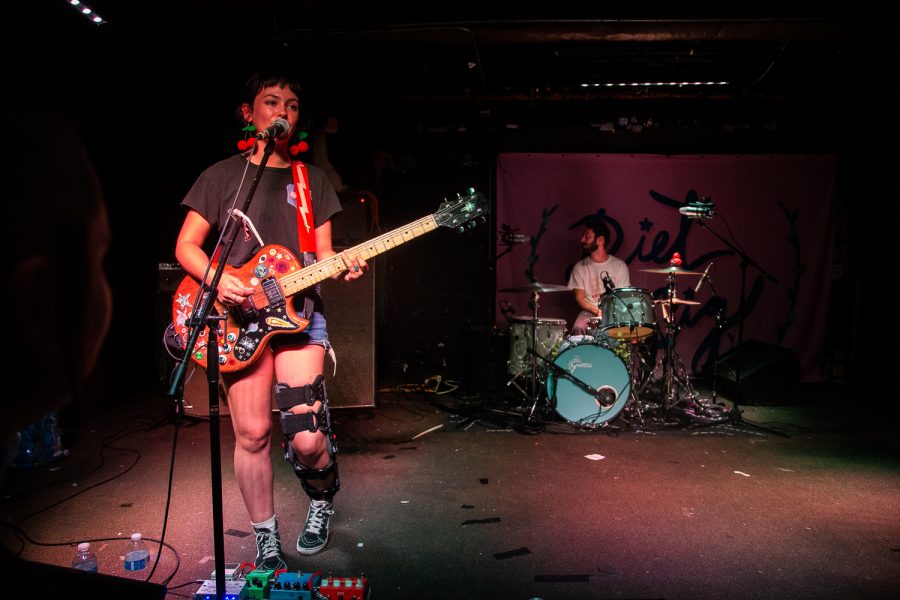 Diet Cig performs at Gabe’s on Sept. 26, 2018. 