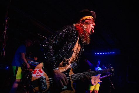 The Depaysement performs at Gabes on Saturday, Sept. 29, 2018. The Depaysement are a Japanese funk-rock band. Gabes was the third stop on their X-Files tour.