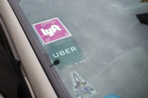 Chicago taxi and ride-share drivers have joined forces to try to limit the number of Uber and Lyft cars in the city. (Richard B. Levine/Sipa USA/TNS)