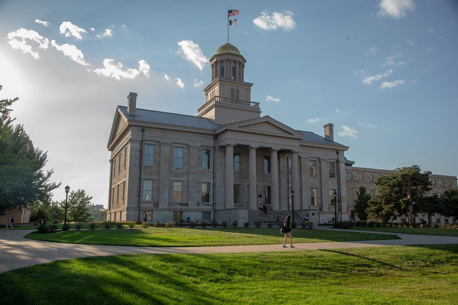The Old Capitol building is seen in 2018.