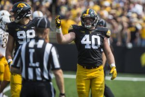 Hawkeye defensive end Parker Hesses relationship step from football gridiron