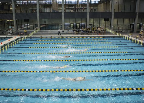Iowa swimming and diving heads to Minnesota for tough competition