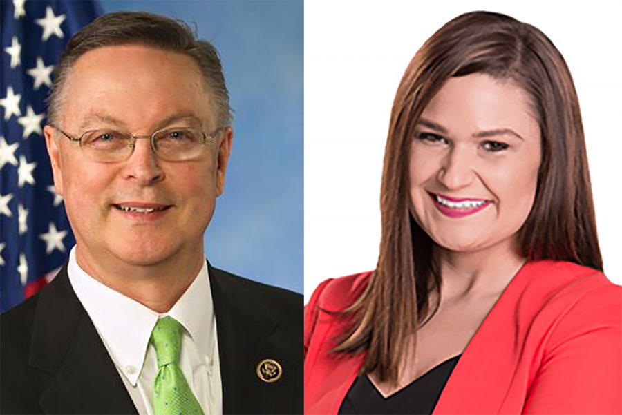 U.S.+Rep.+Rod+Blum%2C+R-Iowa%2C+%28left%29+will+face+off+against+Democratic+challenger+Abby+Finkenauer+%28right%29+to+represent+Iowas+1st+congressional+district.