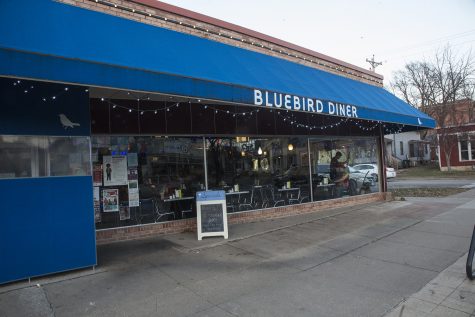 The Bluebird Diner is seen on Saturday, December 9, 2018. (Michael Guhin/The Daily Iowan).