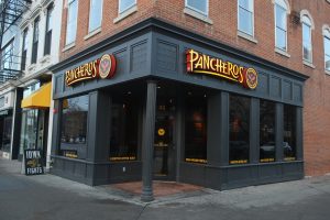Pancheros sits open downtown Iowa City on Monday, Jan. 26, 2015. Pancheros is one of four sponsors for Dance Marathon this year.