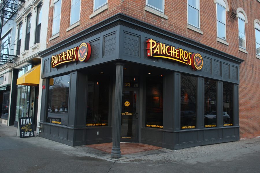 Pancheros+sits+open+downtown+Iowa+City+on+Monday%2C+Jan.+26%2C+2015.+Pancheros+is+one+of+four+sponsors+for+Dance+Marathon+this+year.