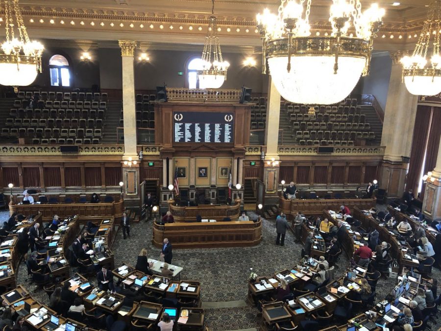The+Iowa+Legislature+gaveled+in+Monday%2C+Jan.+14%2C+2019+to+start+the+2019+legislative+session.+Top+issues+Republican+leadership+and+area+legislators+have+identified+include+reducing+taxes+and+government+oversight%2C+mental+health%2C+and+felon-voting+reform.