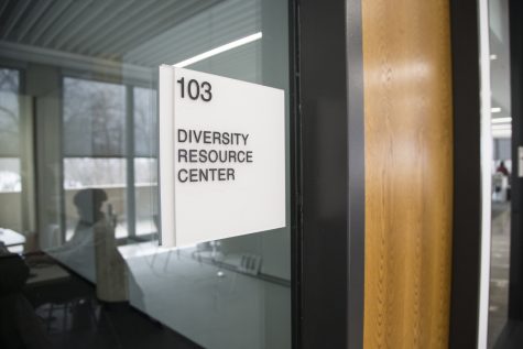 The Diversity Resource Center is seen in the College of Nursing Building in Iowa City on Monday, February 25, 2019. The nursing program prioritizes seven pillars of diversity to implement into their program. 