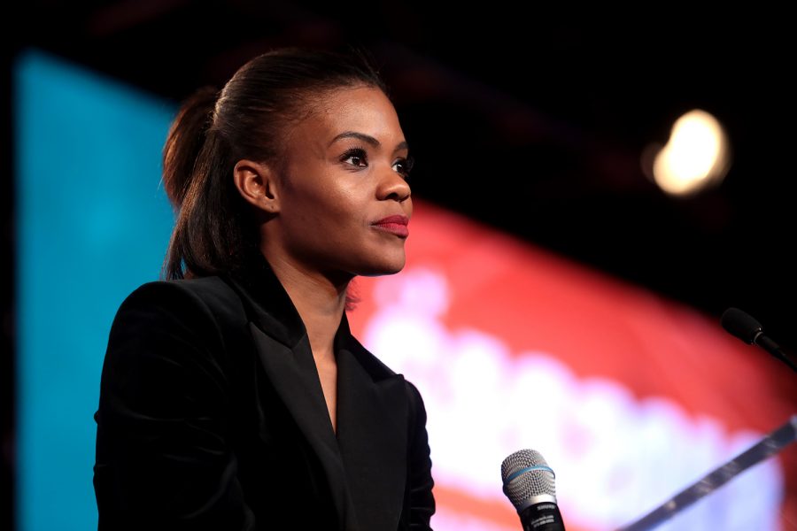 Candace Owens speaks at the Student Action Summit hosted by Tuning Point USA in West Palm Beach, Florida on Dec. 19, 2018.