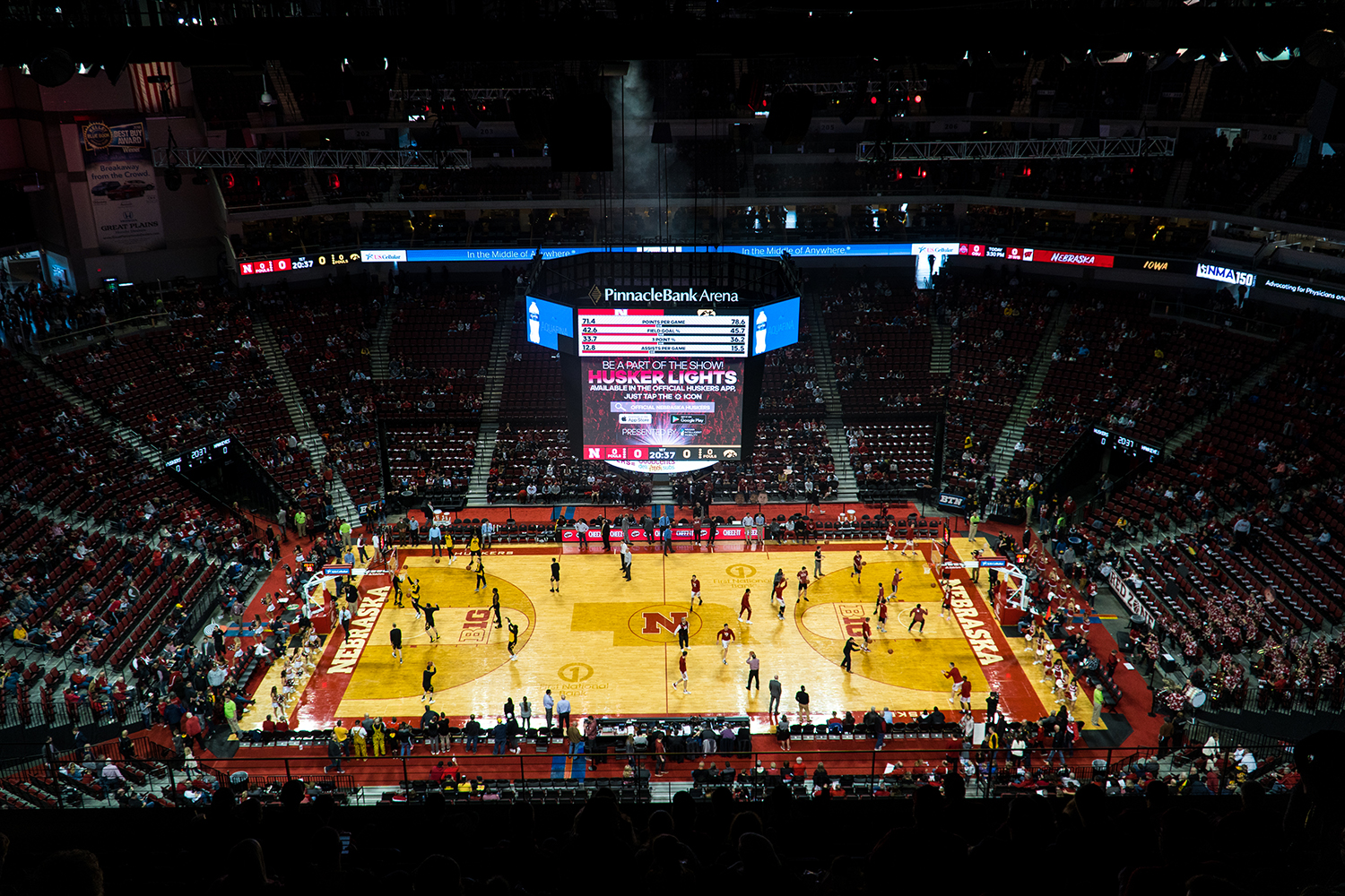 Photos: Men’s basketball at Nebraska Huskers (3/10/19) – The Daily Iowan